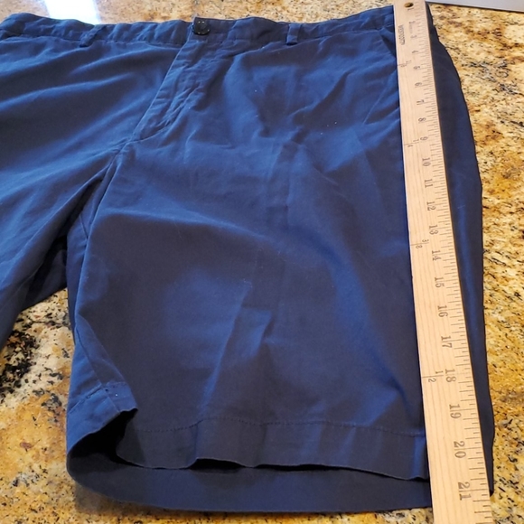 Calvin Klein Solid Straight Leg Chino Shorts - Picture 7 of 12